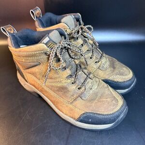 Ariat Hiking‎ Boots Mens Size 7B Leather Brown Lace Up Ankle